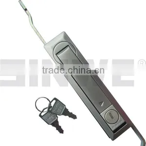 Black or Chrome Plating Zinc Electrical Door Panel Three Point Lock thumbnail-1