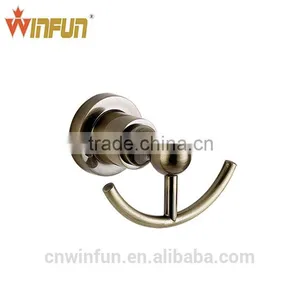 Bathroom Accessories Solid Brass Antique Bronze Robe Hook thumbnail-1