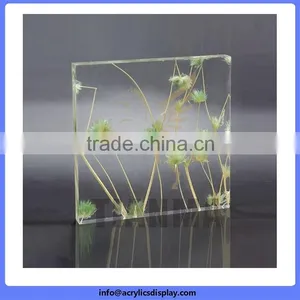 China Factory Price Best Selling Acrylic Paper Weight With Metal Insert thumbnail-6