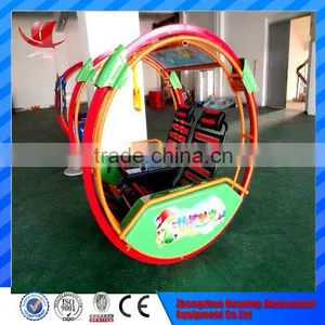 2016 Factory Direct High Quality FRP Happy Swing Space Car Happy Car thumbnail-6