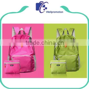 Promotional Customized Children Foldable Backpack / School Bags Backpack for Girls Supplier's Choice thumbnail-5