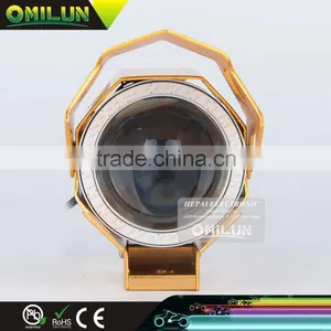 Water Proof Design 15W U9 LED Motorcycle Laser Cannon With Devil Eye thumbnail-2