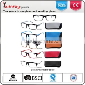 RP-S3722 Hot Sale New Fashion Noble Frame With Pouches Reading Glasses thumbnail-1
