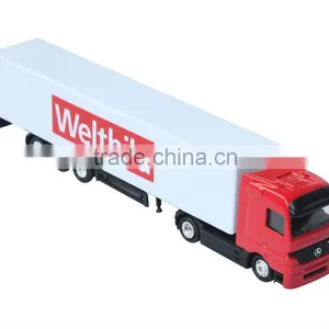 1-87 Scale Mini Logistics Lorry Model Truck thumbnail-1