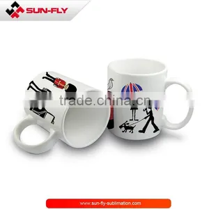 White Ceramic Coated Sublimation Mug 11oz (SFS-MG01) thumbnail-1