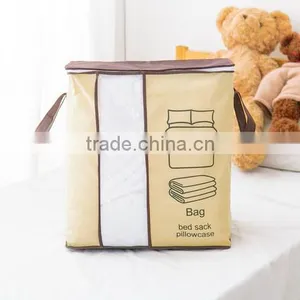 Clear Vinyl Pvc Zipper Blanket Bags for Bedding thumbnail-1