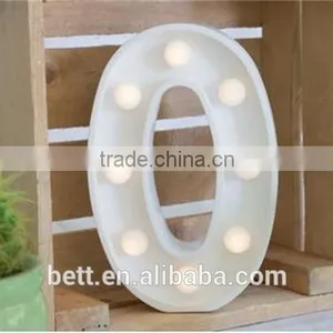 Battery Operated Marquee Letters Light Y With 7pcs White Round Bulb thumbnail-3