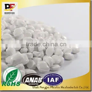 Hot Sale Masterbatch Food Grade PE White Masterbatch for Film,injection,extrusion and Granulation,color Masterbatch Manufacturer thumbnail-1