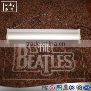 Plexiglass Led Sign Lit and Custom All Kinds Led Edge Sign Wholesal Acrylic Slim Light Box thumbnail-2