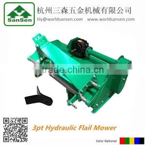 3 Point Hydraulic Flail Mower With Side Shift - Y Blade EFGCH Flail Mulcher thumbnail-1