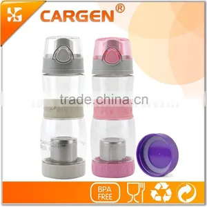 Clear Plastic Kids Sport Tea Strainer Water Bottle thumbnail-5