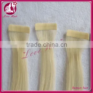 Clip in Hair Extension, 6A Double Drawn Hair Extension, Skin Weft Cheap Tape Hair Extension thumbnail-4