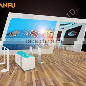 TANFU Customized 10m x 20m Modular Exhibition Booth for CES Show thumbnail-4