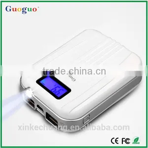 Hot Sale Colorful 5000mah Li-polymer Portable Power Bank With Bule LCD Screen thumbnail-3