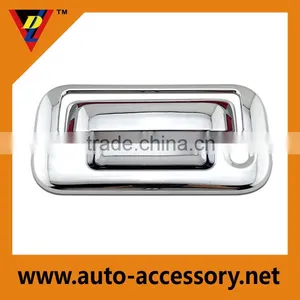 Car Decoration Accessories ABS Chrome Tailgate Handle Cover for 2014-2015 Silverado thumbnail-1