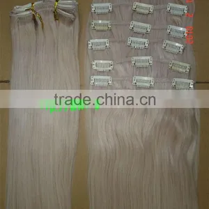 Clips In Hair / Clips On Human Hair Extensions / Clip-in thumbnail-1