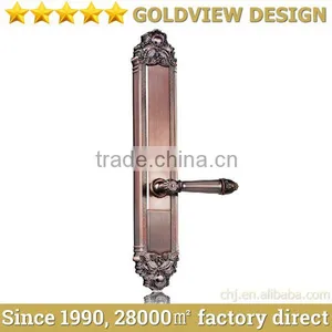 Door Lock Italy,anti-theft Door Lock Price,turen Griff Gold,copper Handle Door Lock,toilet Door Lock thumbnail-1