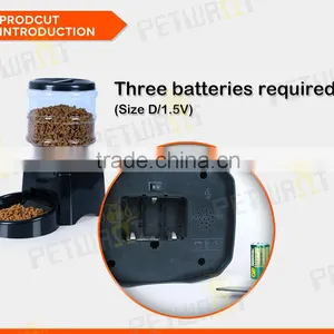5.4L Medium Capacity Battery Operated Smart Pet Feeder Automatic thumbnail-3