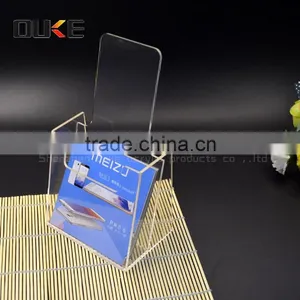 High Transparent Hot Sale Acrylic Brochure Holder thumbnail-1