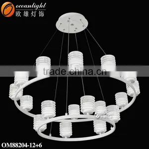 Lamparas de Cristal Colgantes Candelabro de Cristal Lampara Vintage Colgante OM66110W thumbnail-3