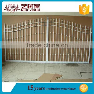 Ornamental Elegant Lowes Wrought Iron Security Doors, Designer Stainless Steel Gate Design, Modern House Gate Designs thumbnail-6