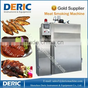 High Efficiency Stainless Steel Industrial Smoker for Fish and Meat thumbnail-1