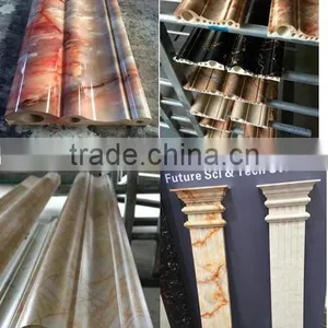 PVC WPC Artificial Marble Decoration Sheet Board Panel Extrusion Extruder Extruding Machine thumbnail-3