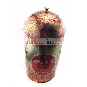 New Designed Irregular Metal Wine Tin Box thumbnail-1