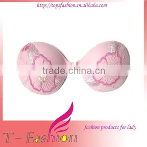 Comfortable Fabric Self-sdhesive Strapless Adhesive Bra thumbnail-1