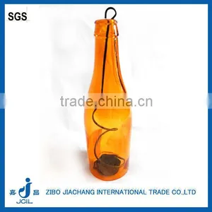 Amber Glass Candle Jar Scented Candle Jar thumbnail-1