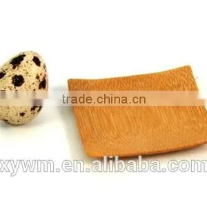 Mini Bamboo Wooden Square Macarons Petits Fours Serving Dish Plate thumbnail-1