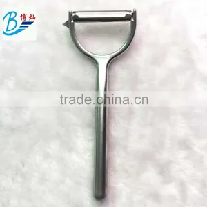 Hot Sale New Design High Quality Plastic Handle Potato Apple Vegetable and Fruit Peeler thumbnail-2