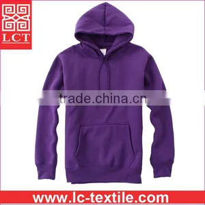 Supply 2015 Spring Popular 80%cotton/20%polyester Blend Breathable Hoodies Featuring Patch Pocket(LCTH0004) thumbnail-1