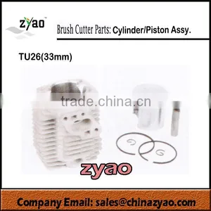 Spare Parts for Brush Cutter/ Chain Saw : CYLINDER/PISTON ASSY TU26 33mm thumbnail-1
