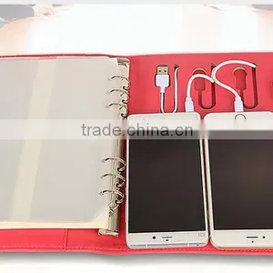 2017 Notebook With Power Bank Notebook With Usb thumbnail-1