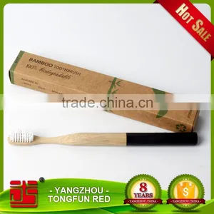 100% Eco-friendly Health Natural Bamboo Charcoal Toothbrush thumbnail-1
