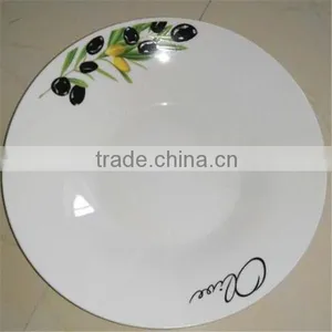 Linyi Factory 9"white Soup Plate Porcelain Wholsale Deep Plate thumbnail-2