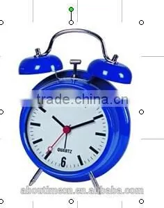 the Round Mini Plastic Alarm Clock Unique Style thumbnail-1