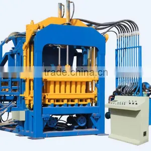 QT4-15 Full Automatic Hydraulic Press Hollow Block Casting Machine Large Capacity 5000 PCS /HOURS thumbnail-1