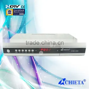 DVB-C Cable TV Receiver Set Top Box With Montage Chipset thumbnail-1