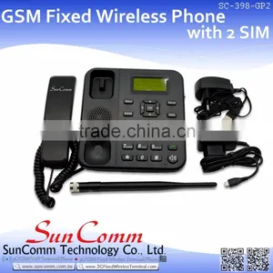 SC-398-GP2 GSM Phone Corded Phone With Dual Sim Card Slots thumbnail-4