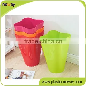 China Wholesale Thick PP Open Top Eco-Friendly 10L Novelty Cheap Car Trash Can thumbnail-1