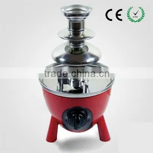 3 Tiers Wholesale Mini Home Mini Chocolate Fountain, Best Wedding Chocolate Fountain thumbnail-1