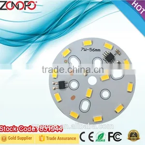 7w High PF Low THD 80ra 80 Lumen Led Pcb ac Module 3000k 6000k Bulb Down Light Leading Edge ac Led thumbnail-1