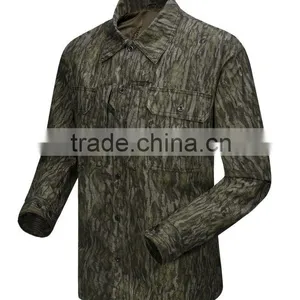 Men Camouflage Shirt Camo Shirt for Men Hunting Shirt Camo Hunting Overshirt thumbnail-1