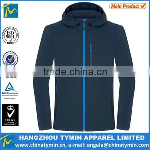 Spring Autumn Outdoor Men Durable Softshell Jacket thumbnail-1