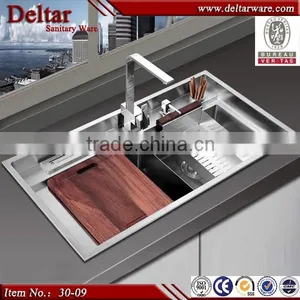 304 Stainless Steel Kitchen Sink_Big Size Family Luxury Multifunctional Kitchen Sink thumbnail-5
