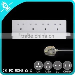 4 Outlet/Home Office Surge Protector With 4 Port Desktop USB Charging Station thumbnail-2