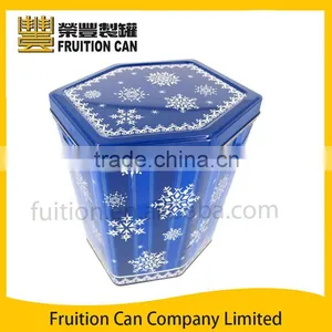 Large Metal Tin Can Gift Packing Box for Popcorn thumbnail-1