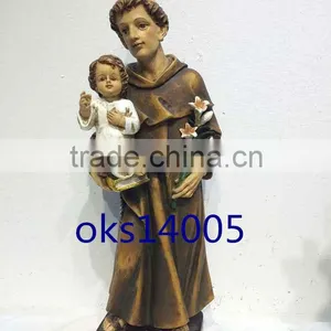 Poly Resin Nativity Set Polyresin Holy Family Polyresin Statue St. Anthony thumbnail-4